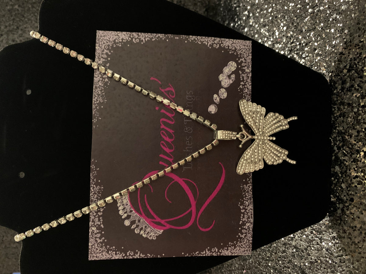 BUTTERFLY BLING NECKLACE COLLECTION