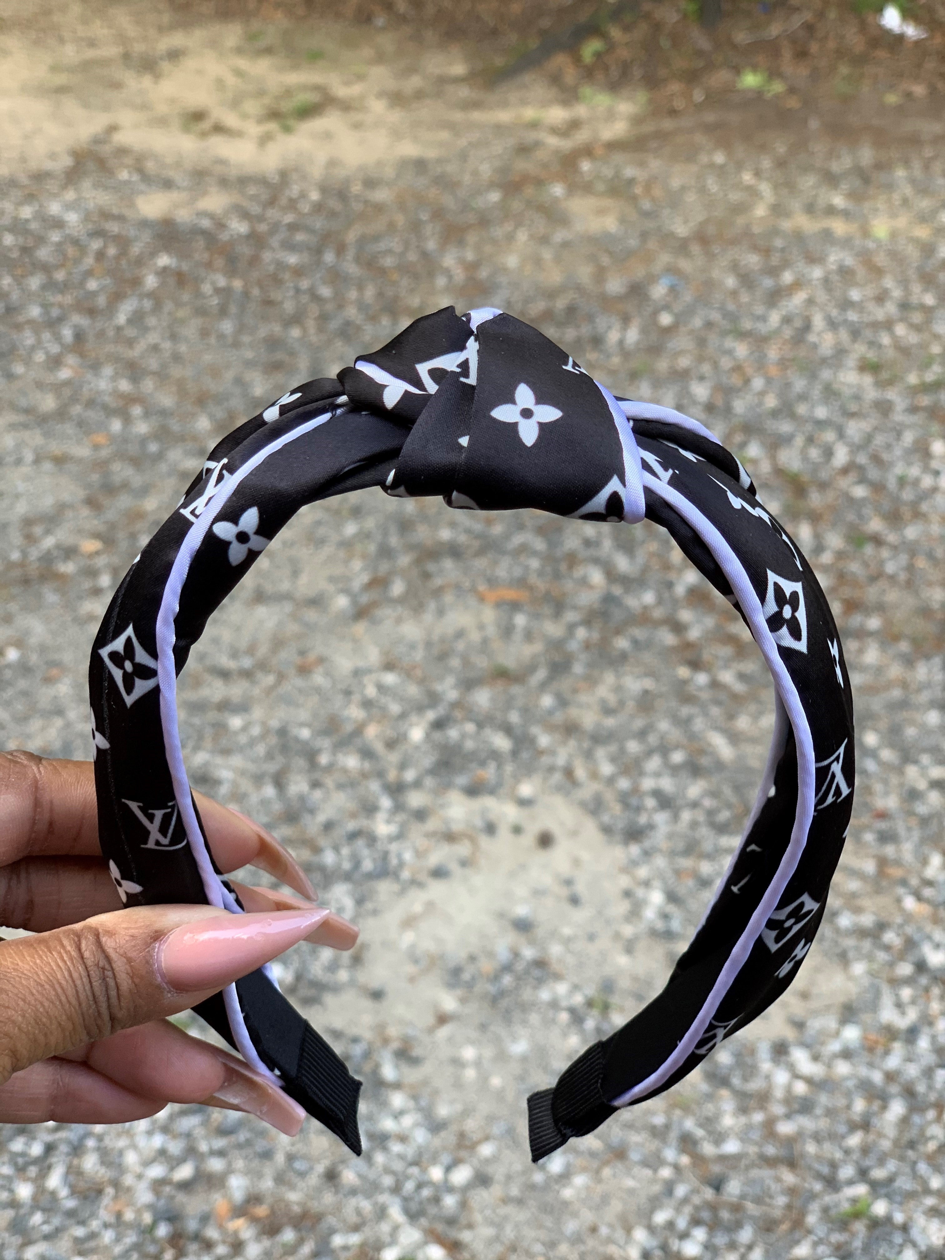 Black LV Headband