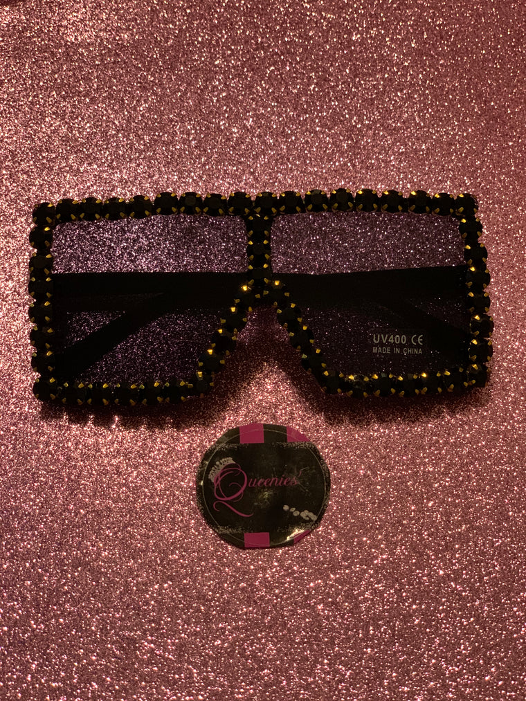 Maddie Bling Sunglasses - Black/Gold