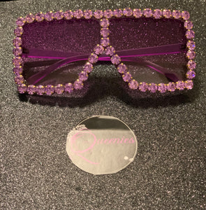 Maddie Bling Sunglasses - Purple