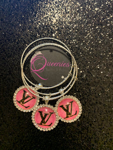 PINK IT IS! CHARM BRACELETS SET