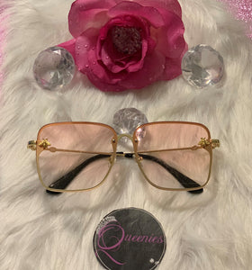 QUEEN BEE SUNGLASSES - PINK