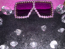 Load image into Gallery viewer, Maddie Bling Sunglasses - Purple
